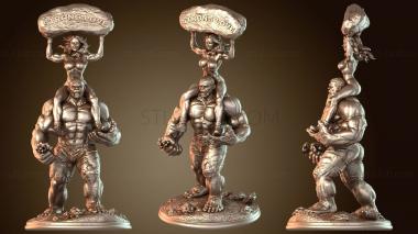 3D model Hulk with Shehulk (STL)