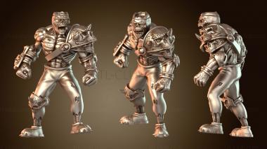 3D model Human and Orc Eternal zombie ps (STL)