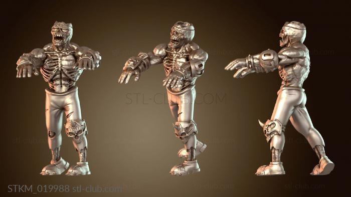 Статуэтки герои, монстры и демоны Human and Orc Eternal zombie Powerful