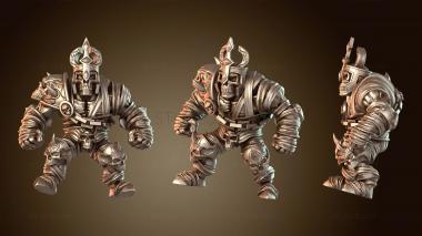 3D модель Мумия человека и орка Тихая (STL)