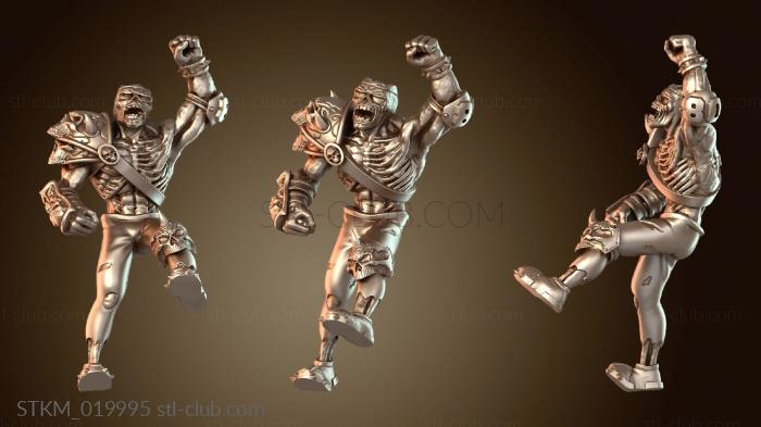 Статуэтки герои, монстры и демоны Human and Orc zombie ps