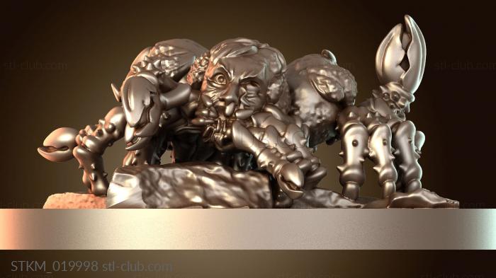 Статуэтки герои, монстры и демоны Human Spider monsters mon ec