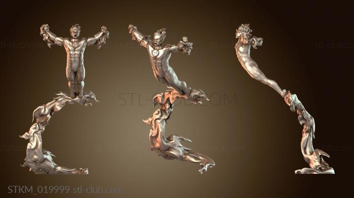 Статуэтки герои, монстры и демоны Human Torch