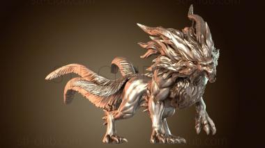 3D model Icewolf (STL)