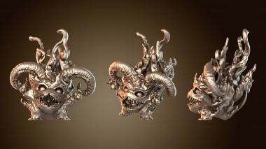 3D model Infernal Leech Horrid (STL)