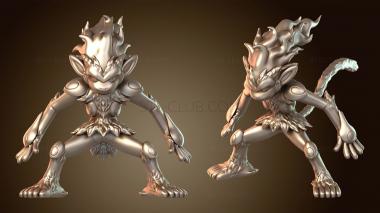 3D model Infernape (STL)