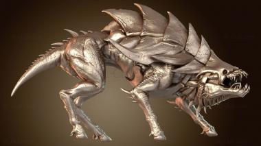 3D model Infernum Dog Couple Plated (STL)