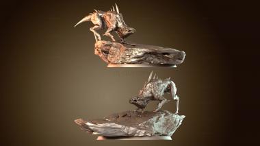 3D model Infernum Dog Fight Big (STL)