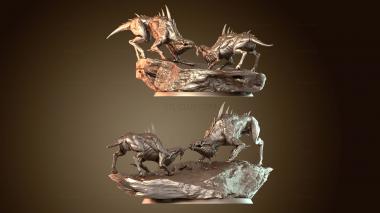 3D model Infernum Dog Fight (STL)