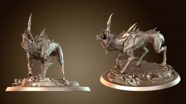 3D model Infernum Dog Howl Plate (STL)