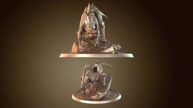 3D model Infernum Dog Mother Bare Solo (STL)