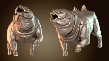3D model Infernum Dog Mother Young PS (STL)