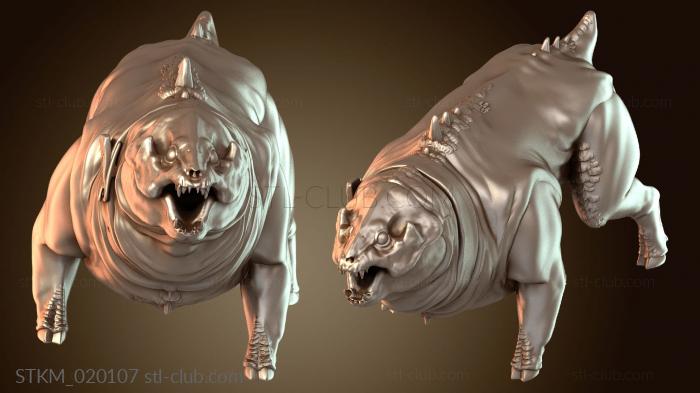 Статуэтки герои, монстры и демоны Infernum Puppy Stand Before