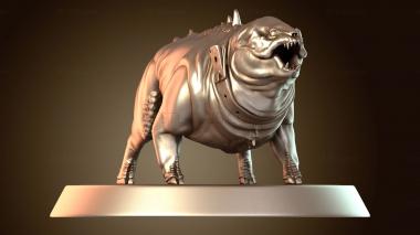 3D model Infernum Puppy Stand (STL)