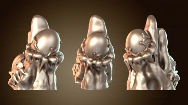 3D модель Заражённое скопление яиц ползает (STL)