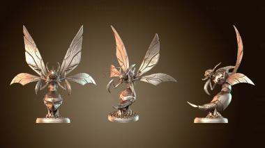 3D model Infested Woodlands Giant Wasp Attacking Vicious (STL)