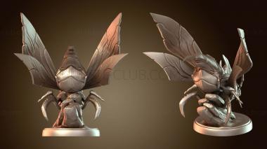 3D model Infested Woodlands Giant Wasp Flying (STL)