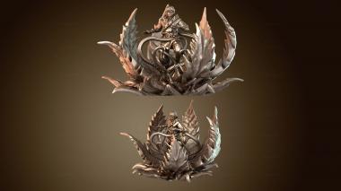 3D model Infested Woodlands Mantrap Hunting (STL)