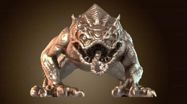 3D модель Огромная жаба из заражённых лесов Ухнаня (STL)