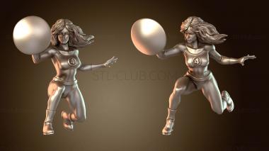 3D model Invisible Woman Effect (STL)