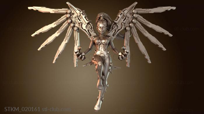 Статуэтки герои, монстры и демоны Ива Сталь Валькирия