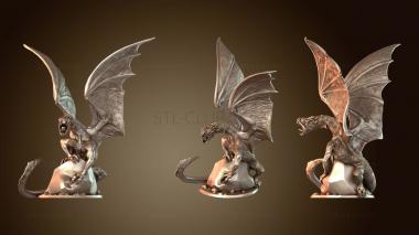 3D модель Jabber Wocky Dragon Свирепый (STL)