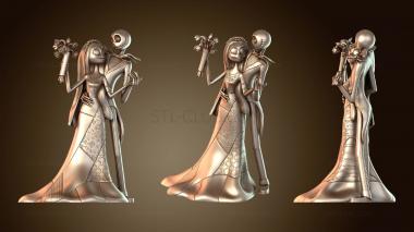 3D model Jack And Sally (STL)
