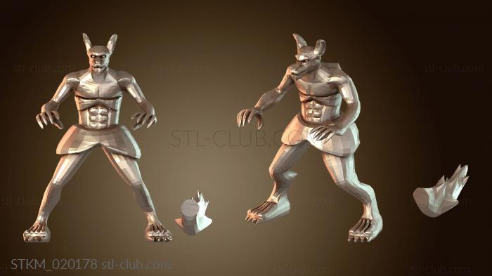 Статуэтки герои, монстры и демоны Jackalwere for Shapewaysxe