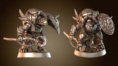 3D model Jadeshell Turtlekin Tortle Ancient (STL)