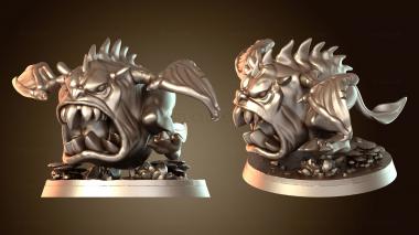 3D model Jaws Herd Jaw Overgrown (STL)