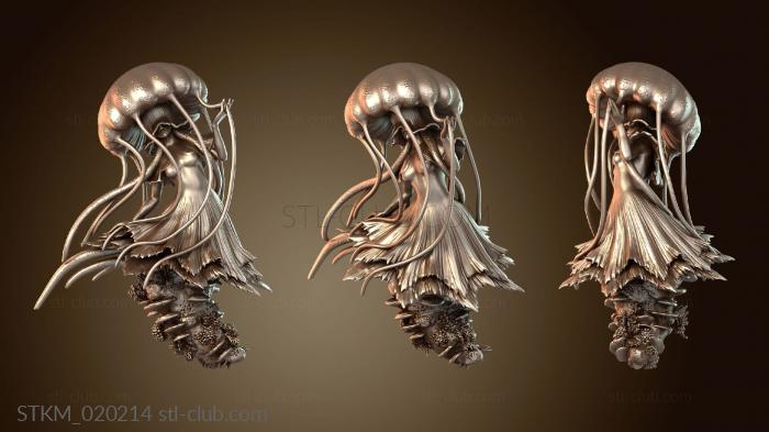 Статуэтки герои, монстры и демоны Медуза Русалка