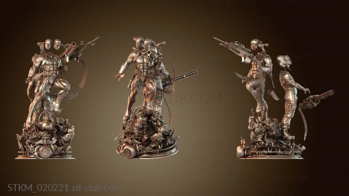 Статуэтки герои, монстры и демоны Джон Стюарт Зеленый Фонарь Диорама Нобл