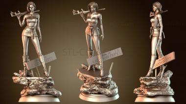 3D model JILL Valentine (STL)