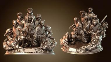 3D model Jiraiya Sith Paths Pain Animal Path (STL)