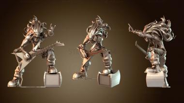 3D модель Йоханнес Хельгесонс Mangy Dog CDC Heavy Metal (STL)