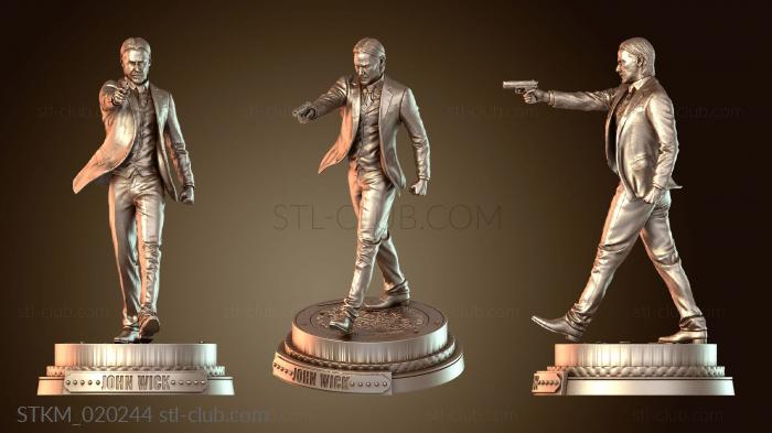 Статуэтки герои, монстры и демоны John Wick Vengeful