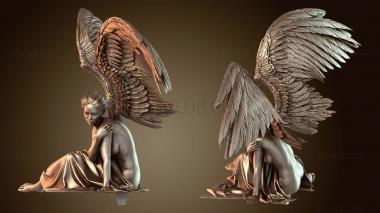 3D модель Судный день Ангельская Мария NSFW (STL)