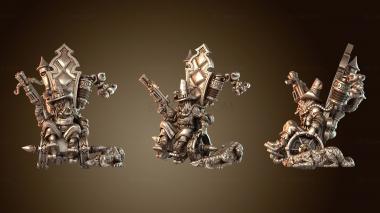 3D мадэль Джулиус Инсидиус, старый охотничий пес (STL)