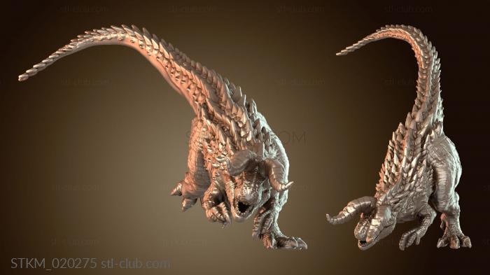 Jurassic Carnotaurus Horn Attack Huge