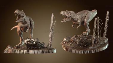 3D мадэль Юрский парк Рекс (STL)