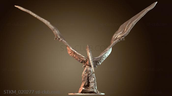 Jurassic Quetzalcoatlus Flying
