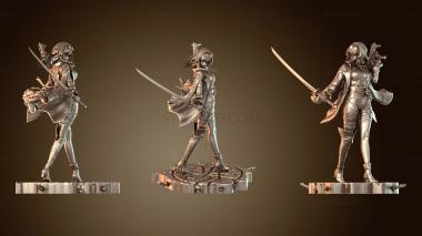 3D модель Кафка Хонкай Star Rail Bangs (STL)