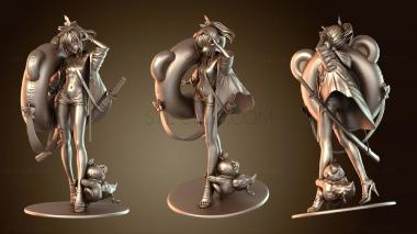 3D model Kazama Iroha (STL)