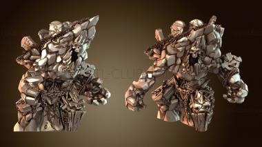 3D model Khaldoth Graveyard Golem (STL)