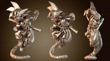 3D модель Малыш Гоку (STL)