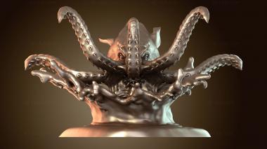 3D model Killer Octopus Raged (STL)