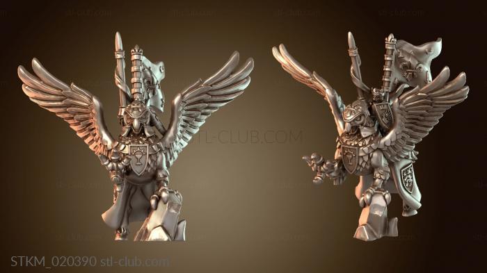 Статуэтки герои, монстры и демоны King on Hippogriff