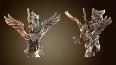 3D model King on Hippogriff (STL)