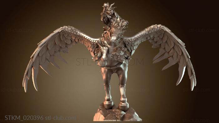 Статуэтки герои, монстры и демоны Kingdom Archmage on Pegasus Archi Mage Stone