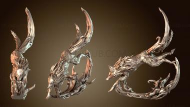3D model Kingdom Eriu on Wolf Spirit Fearless (STL)